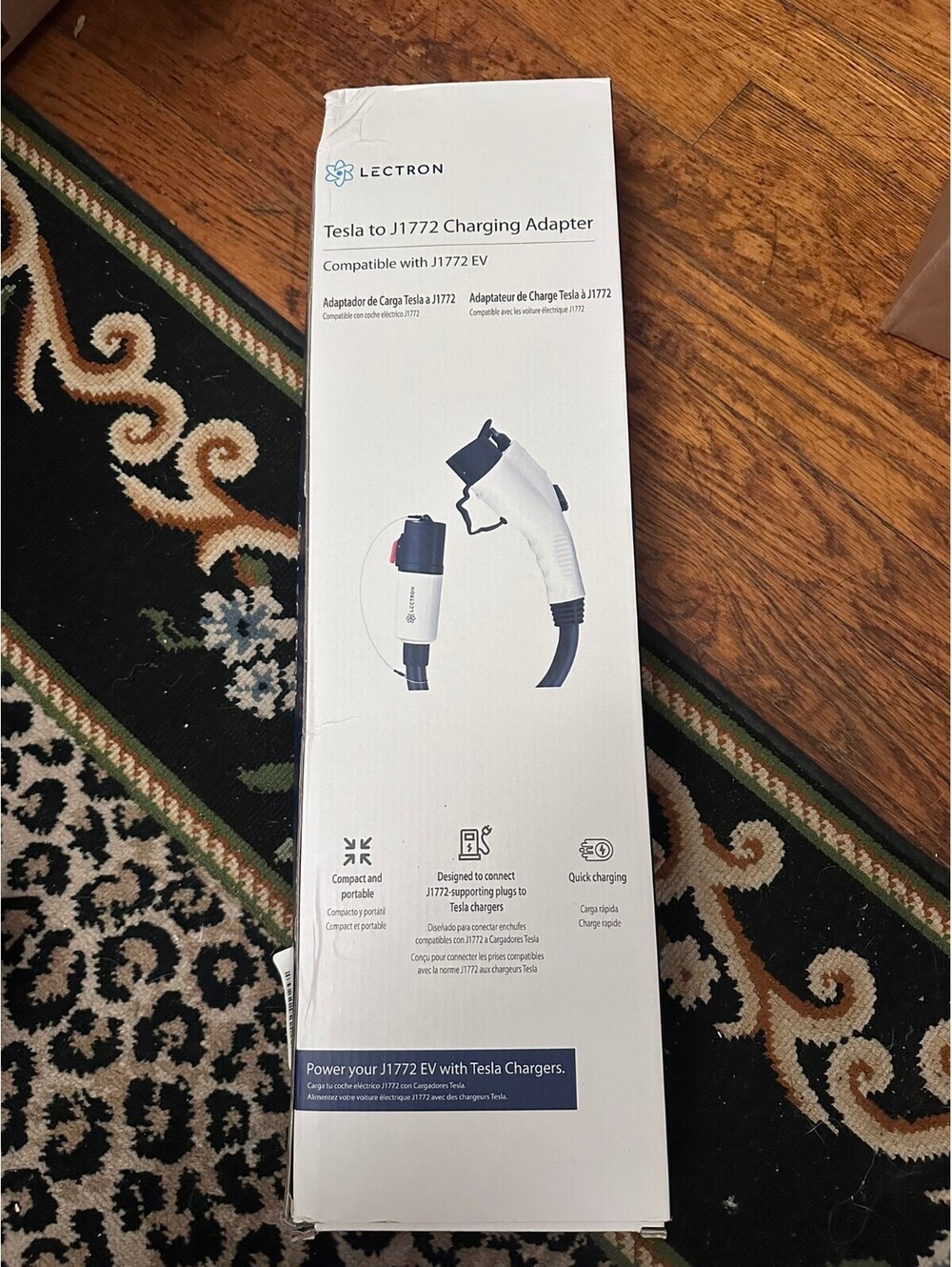 Lectron Tesla to J1772 Charging Adapter NIB